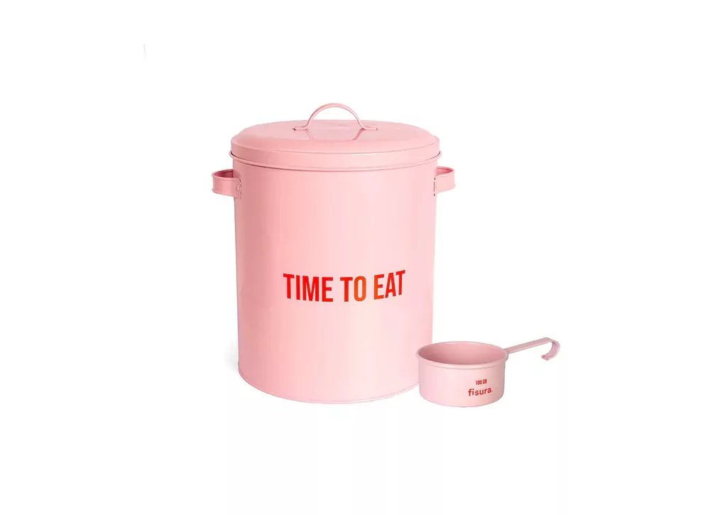 Caixa para ração de pets TIME TO EAT Caixa para ração de pets TIME TO EAT