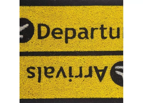 Capacho amarelo AEROPORTO Capacho amarelo AEROPORTO