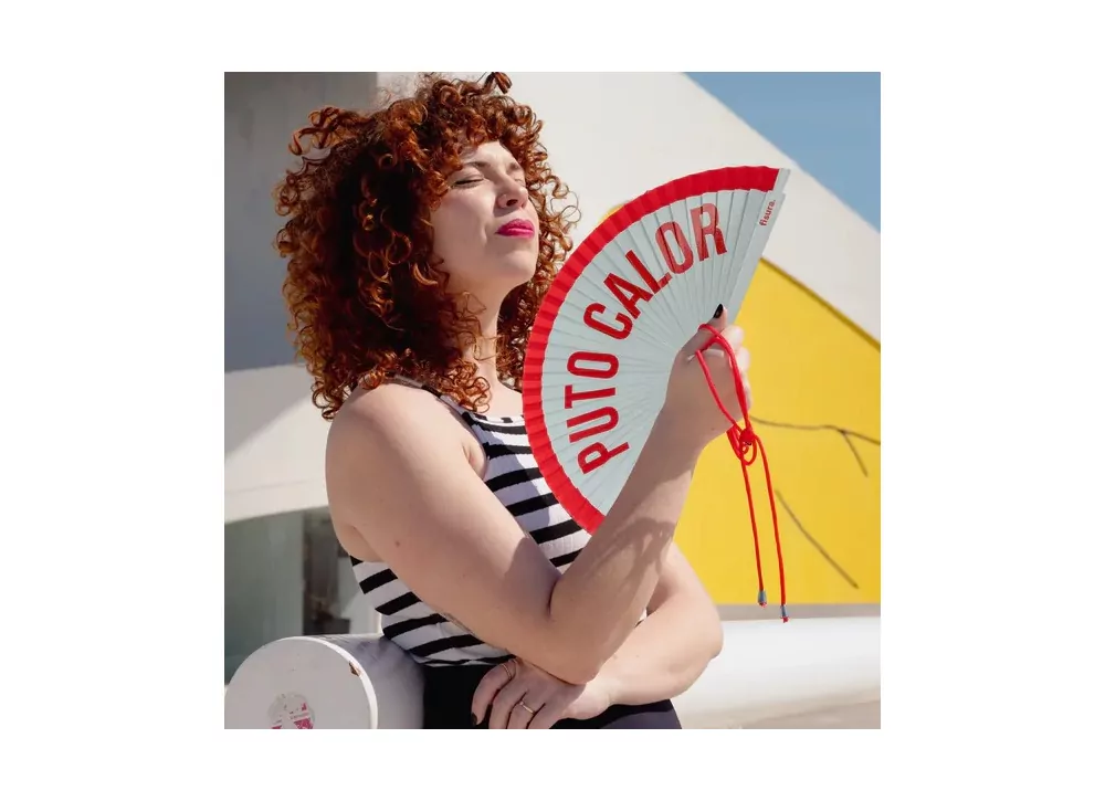 Leque para o calor CALIA Leque para o calor CALIA