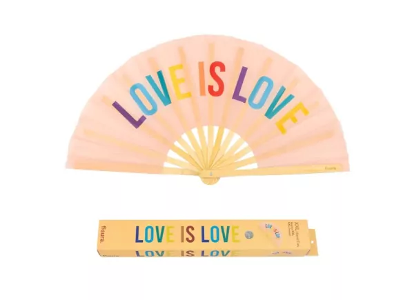 Abanico LOVE IS LOVE