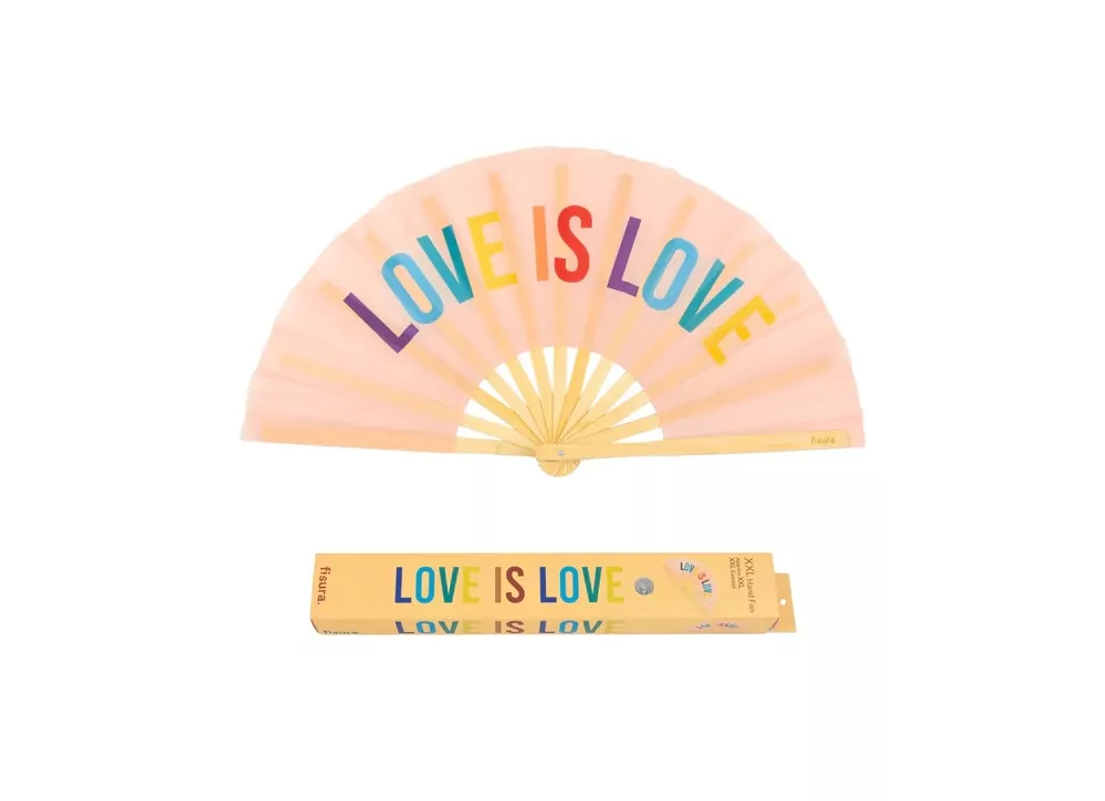 Leque LOVE IS LOVE Leque LOVE IS LOVE