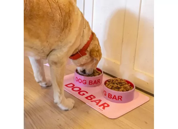 Alfombrilla comedero mascotas DOG BAR Alfombrilla comedero mascotas DOG BAR
