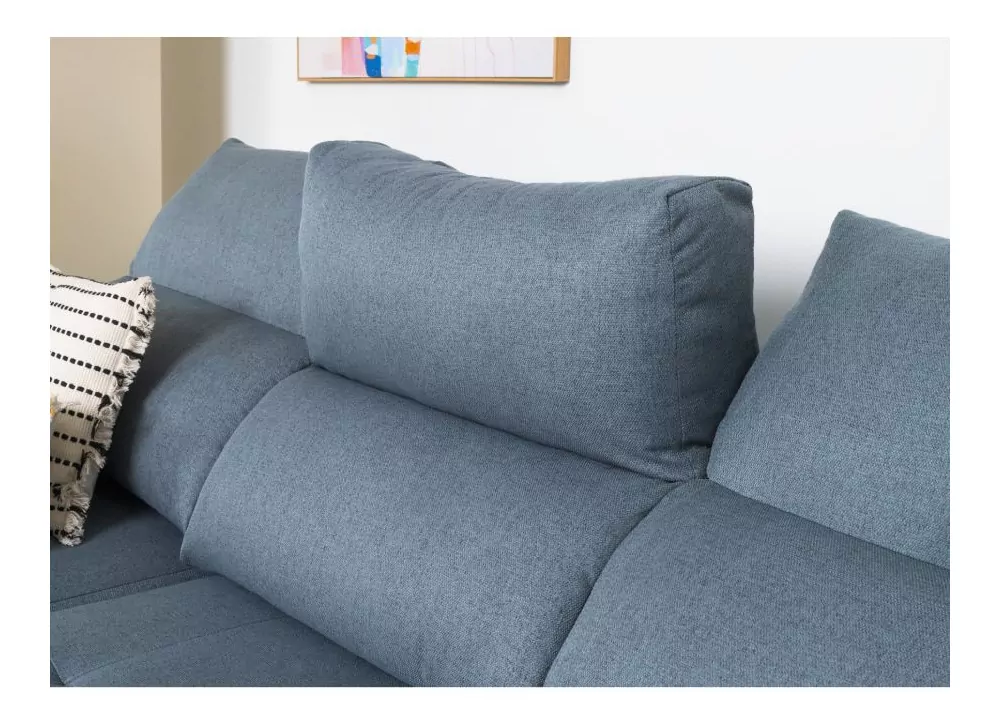 Sofá chaise longue com assentos deslizantes ZIP Sofá chaise longue com assentos deslizantes ZIP