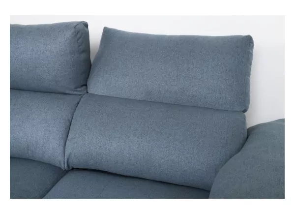 Sofá chaise longue com assentos deslizantes ZIP Sofá chaise longue com assentos deslizantes ZIP