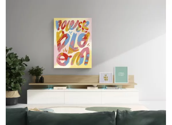 Quadro de edição limitada Power in Bloom Quadro de edição limitada Power in Bloom