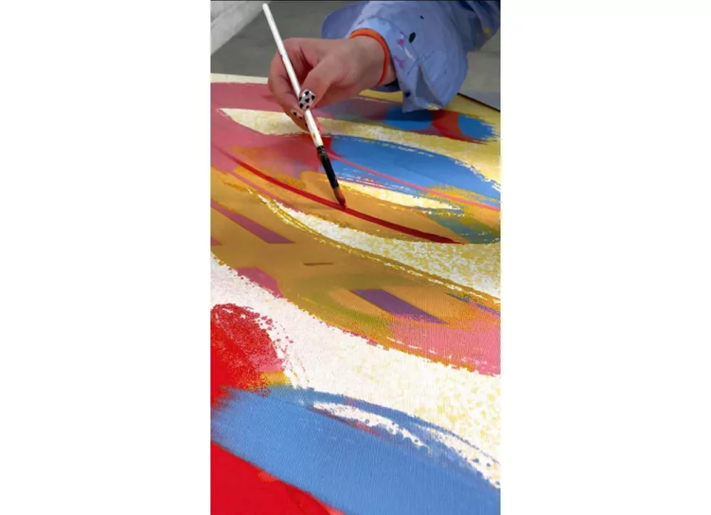 Quadro de edição limitada Power in Bloom Quadro de edição limitada Power in Bloom