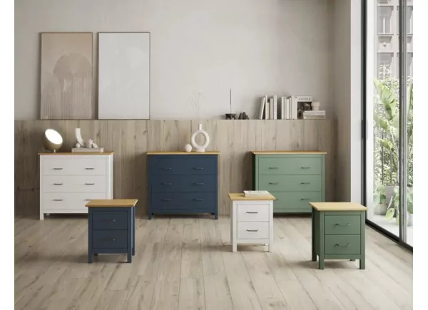 Mesilla de 2 cajones RANDA