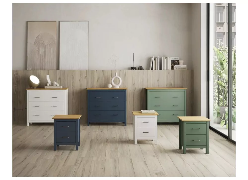 Mesilla de 2 cajones RANDA