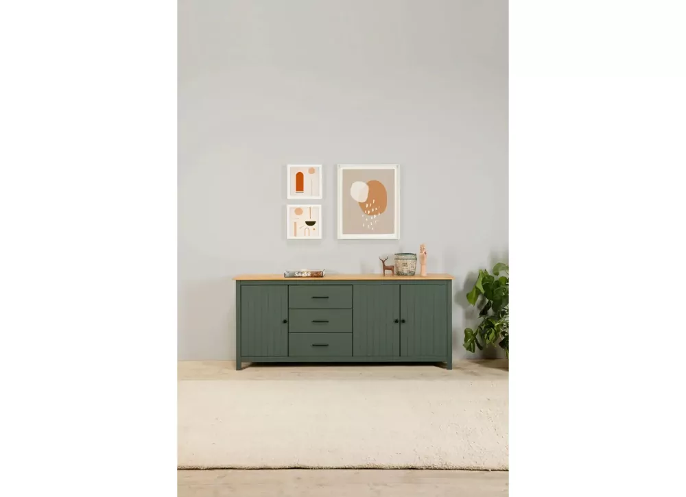 Aparador 3 puertas y 3 cajones RANDA