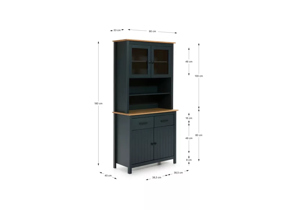 Buffet con armario y cajones RANDA