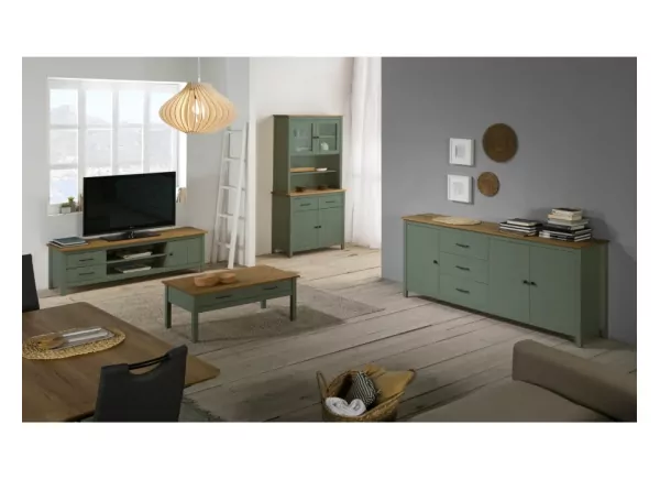 Aparador 3 puertas y 3 cajones RANDA