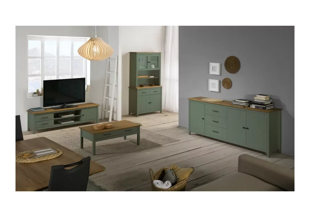 Aparador 3 puertas y 3 cajones RANDA