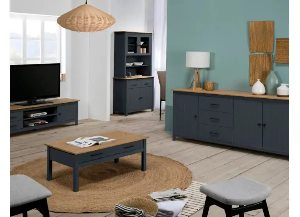 Buffet con armario y cajones RANDA