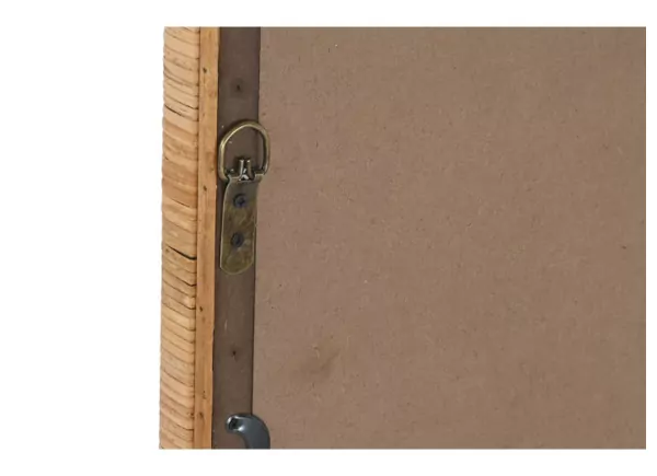 Espejo bordes de ratán DILO