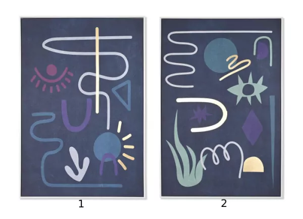 Cuadro abstracto FLIP