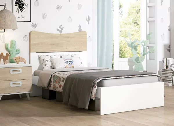 Cama infantil con cabecero CLEO Cama infantil con cabecero CLEO