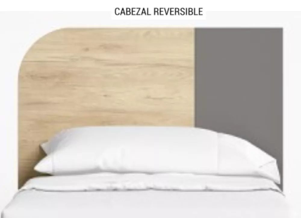 Cabecero reversible de 90 ó 105 CLEO
