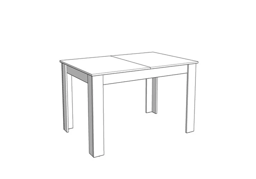 Mesa de jantar extensível HAMAR Mesa de jantar extensível HAMAR