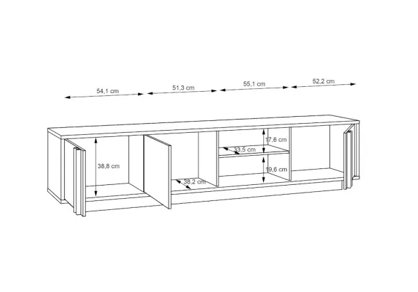 Mesa de televisión SNOW