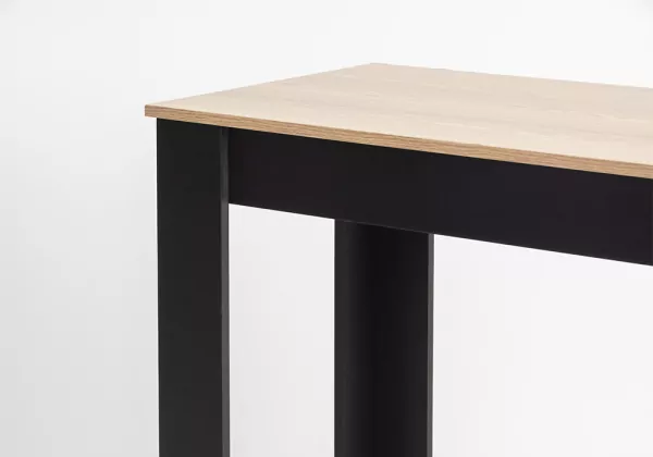 Mesa alta con estantes ALEX