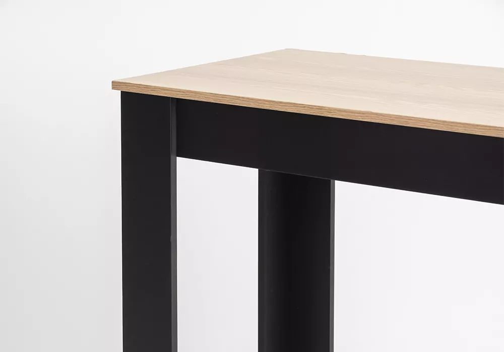 Mesa alta con estantes ALEX