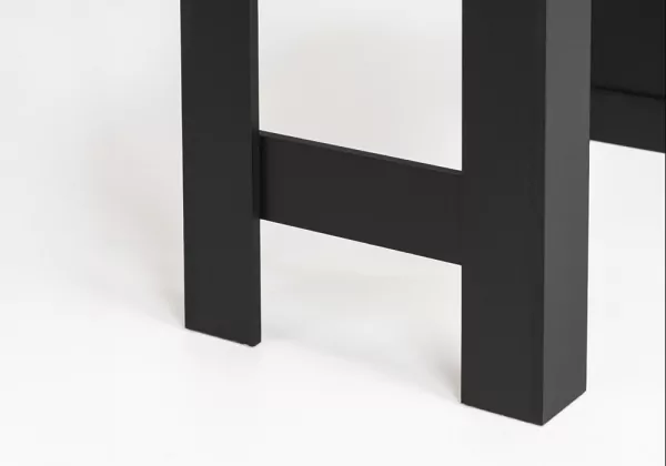 Mesa alta con estantes ALEX