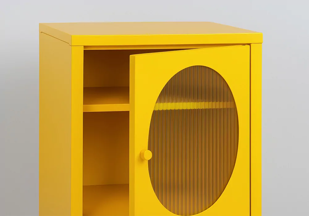 Mesita auxiliar metálica COLORS