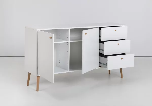 Aparador Tempus 2 portas e 3 gavetas Aparador Tempus 2 portas e 3 gavetas