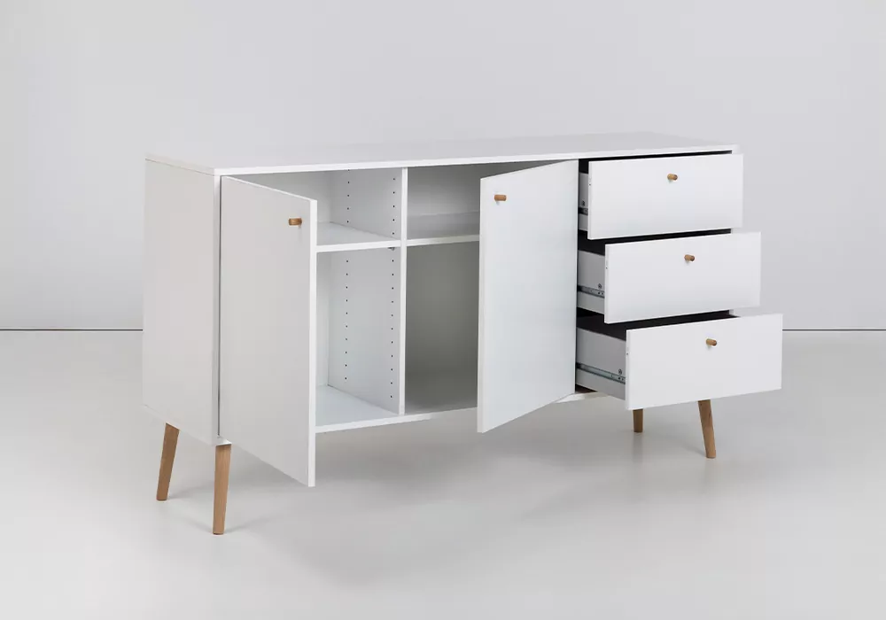 Aparador Tempus 2 portas e 3 gavetas Aparador Tempus 2 portas e 3 gavetas