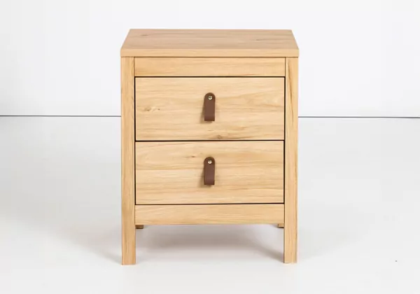 Mesita de noche 2 cajones LILLA Mesita de noche 2 cajones LILLA