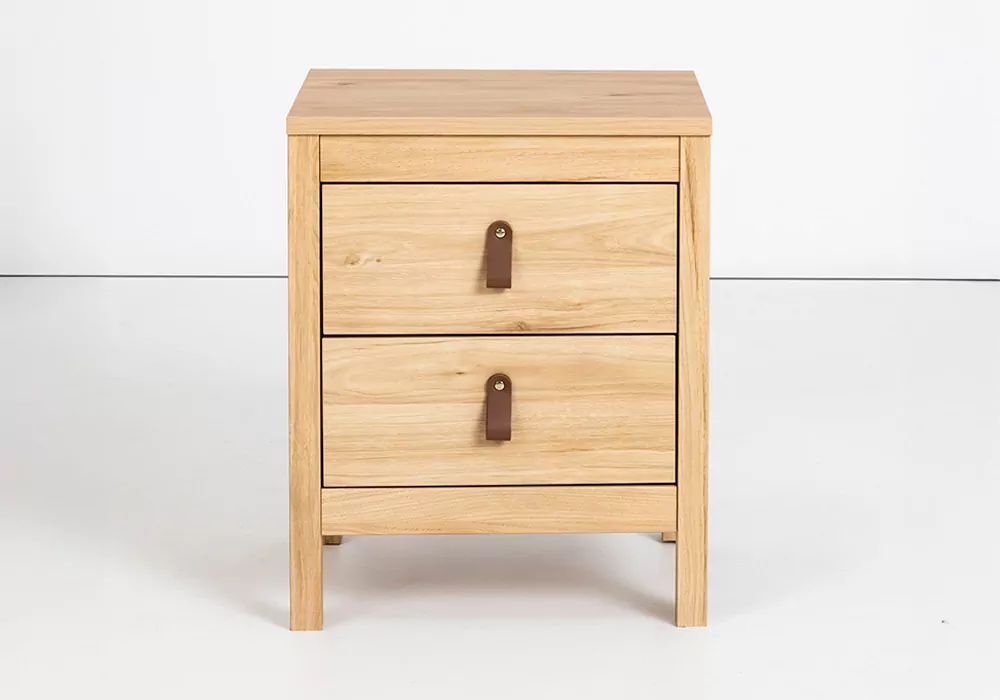 Mesita de noche 2 cajones LILLA Mesita de noche 2 cajones LILLA