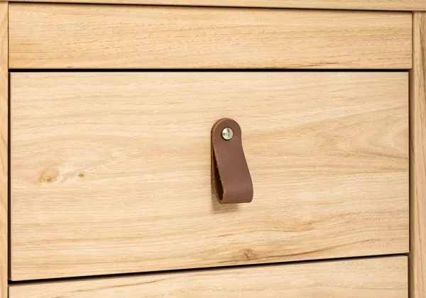 Mesita de noche 2 cajones LILLA Mesita de noche 2 cajones LILLA