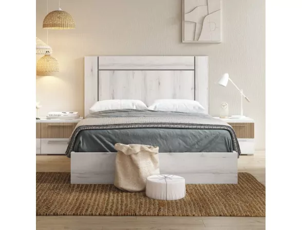 MESILLA 2 CAJONES CON PATAS Y GUIAS SARASOTA