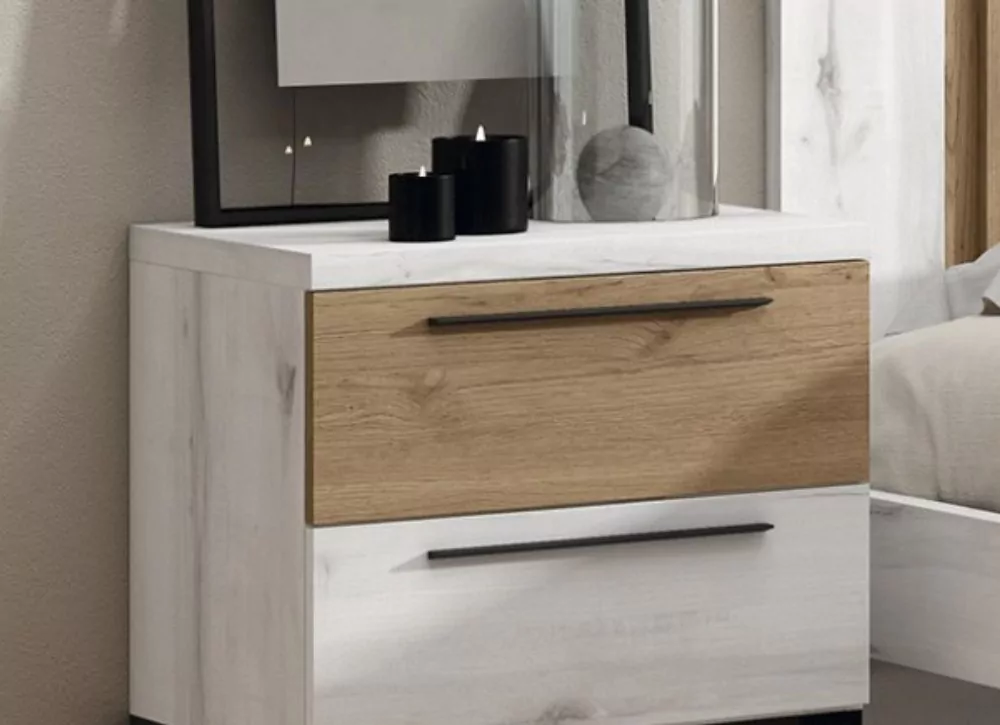 Mesita de 2 cajones ORLANDO