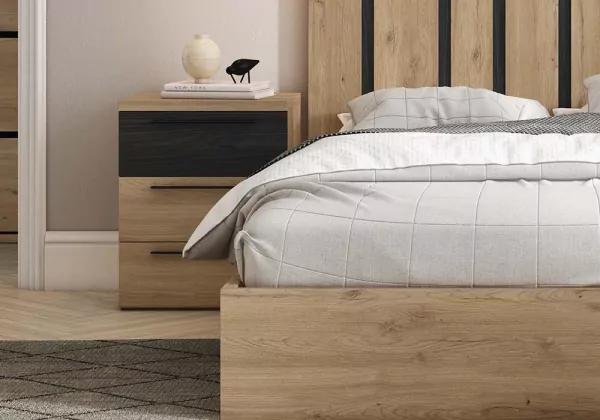 Mesita de 3 cajones ORLANDO