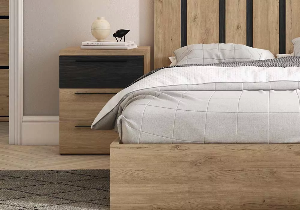 Mesita de 3 cajones ORLANDO