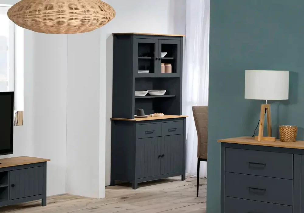 Buffet con armario y cajones RANDA