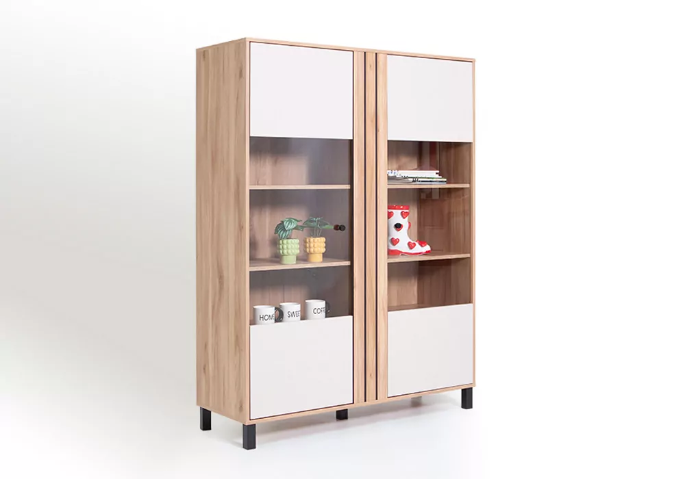 Vitrina de salón 2 puertas ARNEY Vitrina de salón 2 puertas ARNEY