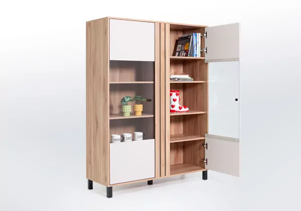 Expositor da sala de estar 2 portas ARNEY