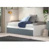 Cama compacto de 90 ó 105 con 3 contenedores y 2 cajones corban PLUS Cama compacto de 90 ó 105 con 3 contenedores y 2 cajones corban PLUS