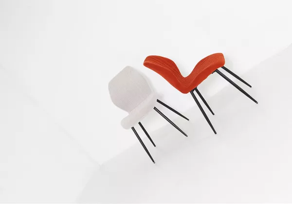 Cadeira de jantar estofada MIMI