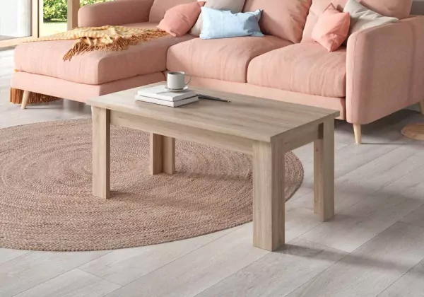 Mesa de centro elevable pata en L CANTABRICO Mesa de centro elevable pata en L CANTABRICO