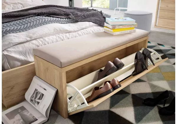 Arcón zapatero pie de cama BASS Arcón zapatero pie de cama BASS