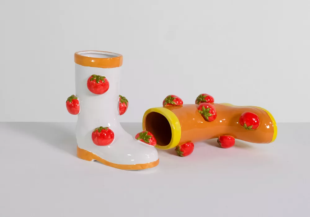 Macetero en forma de bota TOMATO Macetero en forma de bota TOMATO