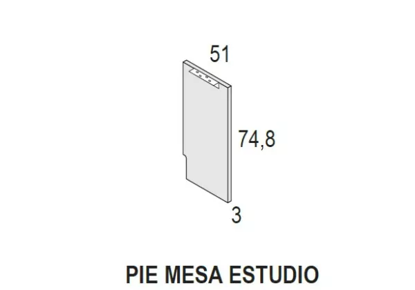Mesa com berço Mesa com berço