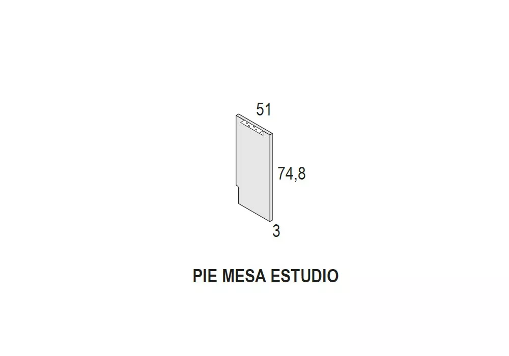 Mesa com berço Mesa com berço