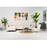 Sofá chaise longue com assentos deslizantes ZIP Sofá chaise longue com assentos deslizantes ZIP