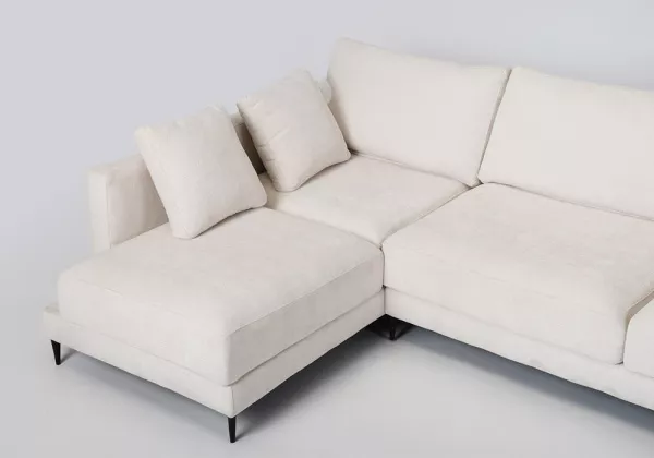 Chaise longue patas metálicas CLOUDY