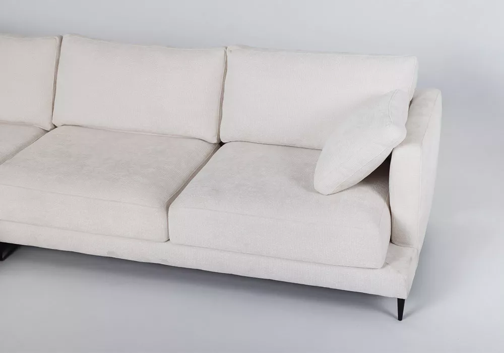 Chaise longue patas metálicas CLOUDY