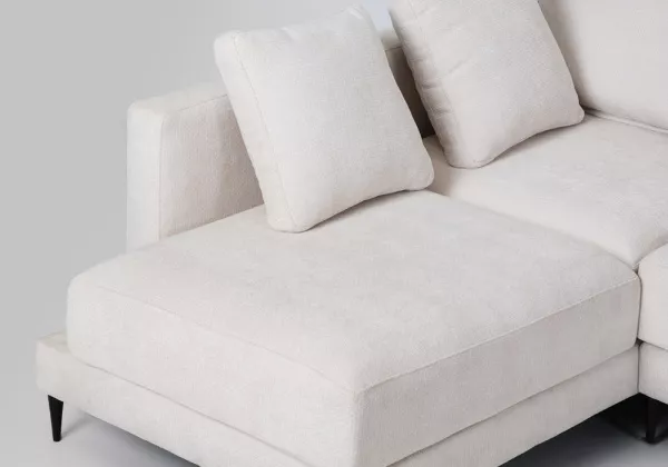 Chaise longue patas metálicas CLOUDY